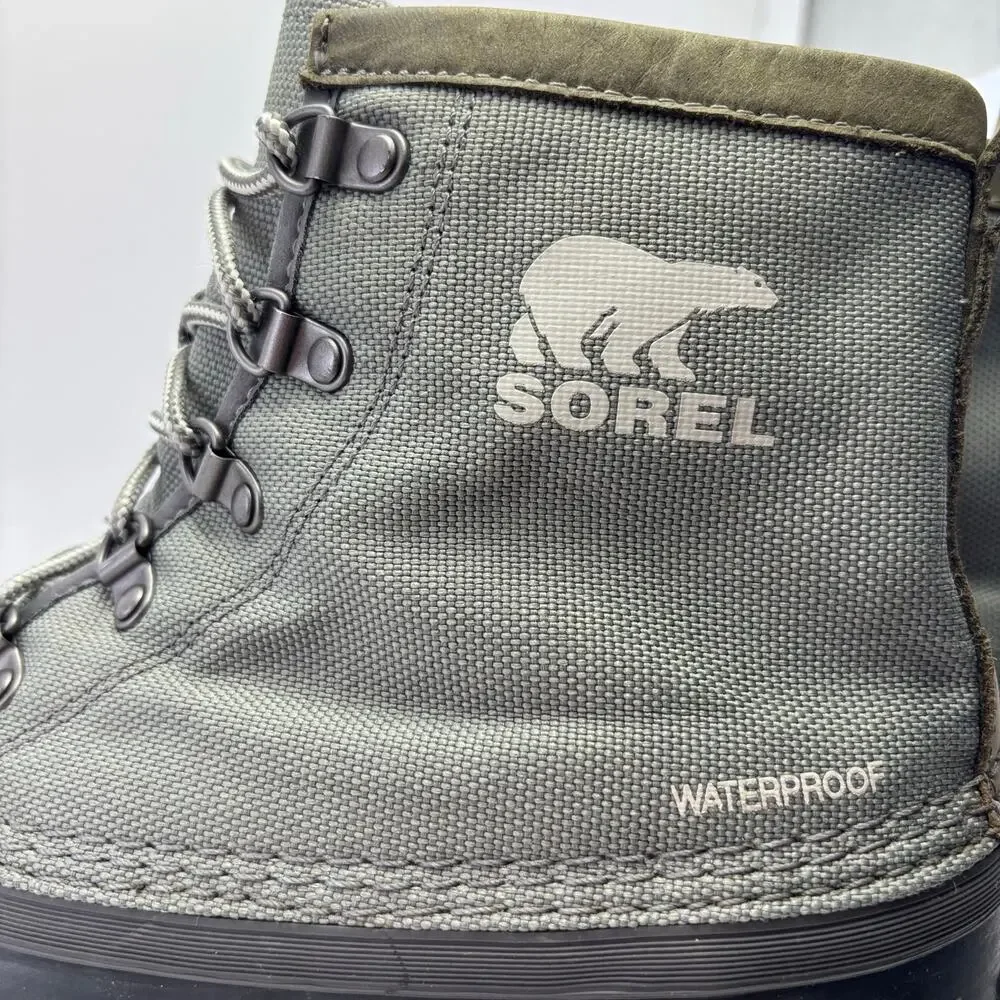 SOREL “Cheyanne ll” Short Nylon Waterproof Boots Men’s Size 10.5